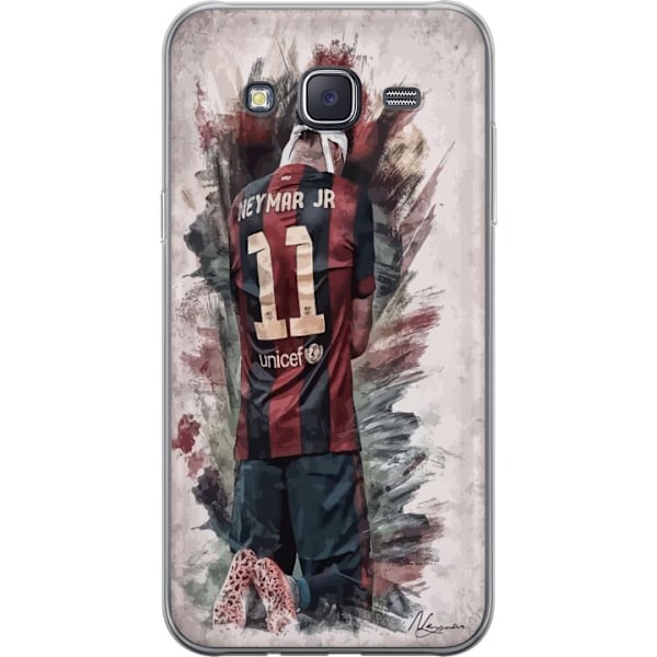 Samsung Galaxy J5 Gennemsigtig cover Neymar