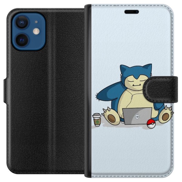 Apple iPhone 12 mini Plånboksfodral Pokemon Rolig