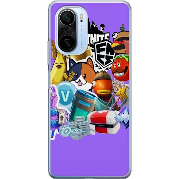 Xiaomi Mi 11i Läpinäkyvä kuori Fortnite