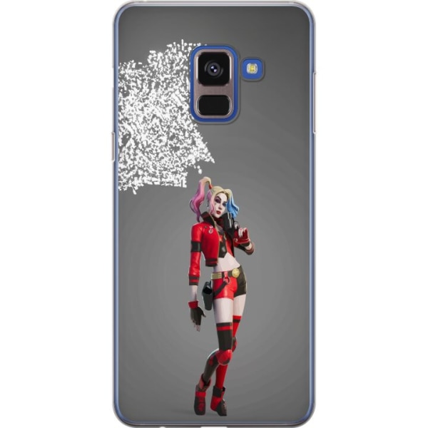 Samsung Galaxy A8 (2018) Gennemsigtig cover Harley Quinn