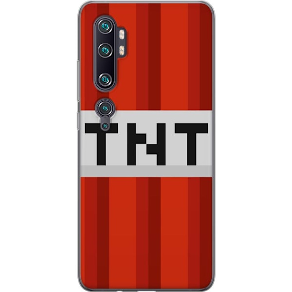 Xiaomi Mi Note 10 Pro Läpinäkyvä kuori Minecraft TNT