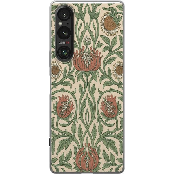 Sony Xperia 1 V Läpinäkyvä kuori Petali Yksityiskohdat