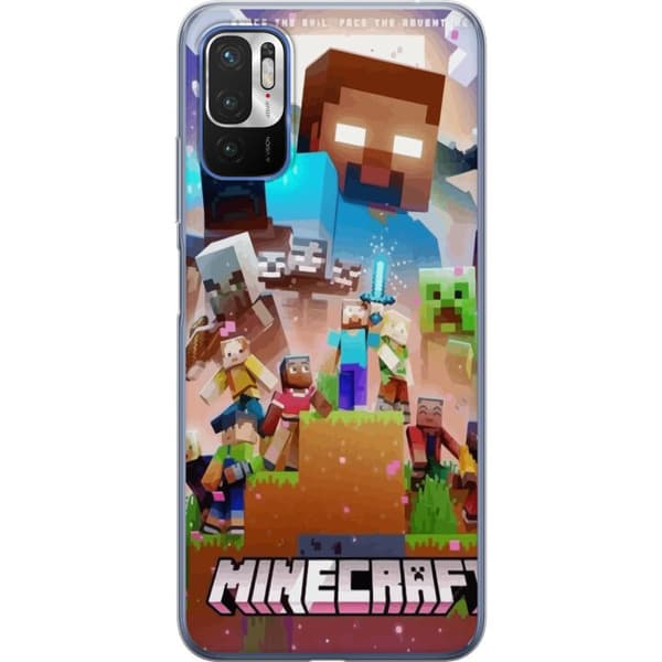 Kompatibelt Mobildeksel til Xiaomi Redmi Note 10 5G Minecraft