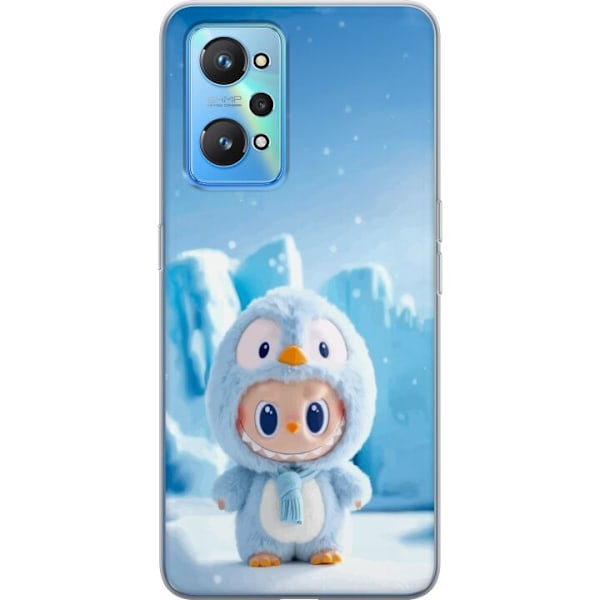 Realme GT Neo2 Läpinäkyvä kuori musta ritari fortnite