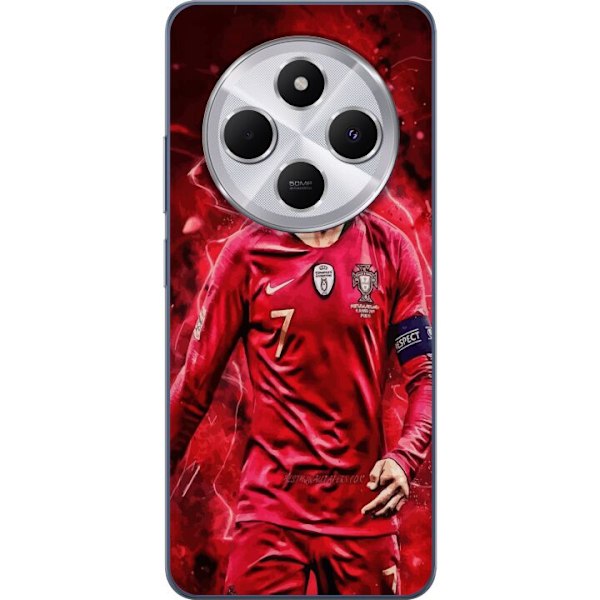 Xiaomi Redmi 14C Genomskinligt Skal Ronaldo Skills – CR7 Des