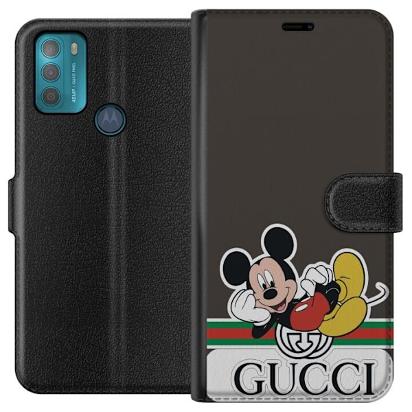 Motorola Moto G50 Lompakkokotelo Gucci Musse Pig