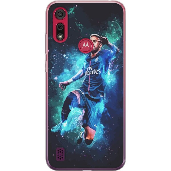 Motorola Moto E6s (2020) Läpinäkyvä kuori Neymar