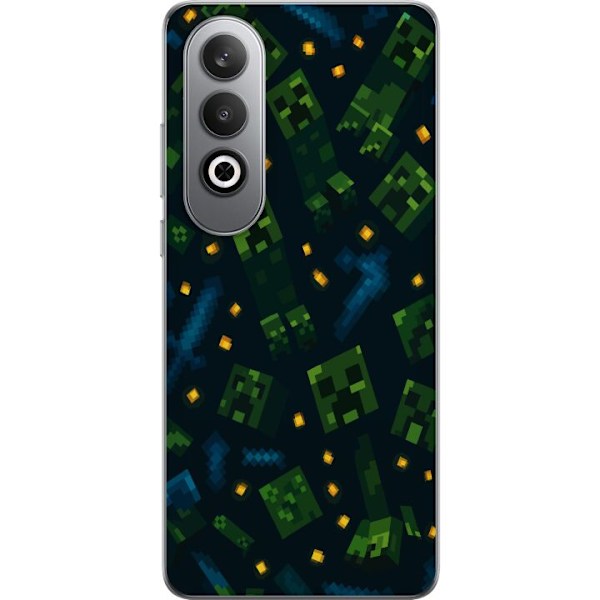 OnePlus Nord CE4 Läpinäkyvä kuori Minecraft Dungeons Mob