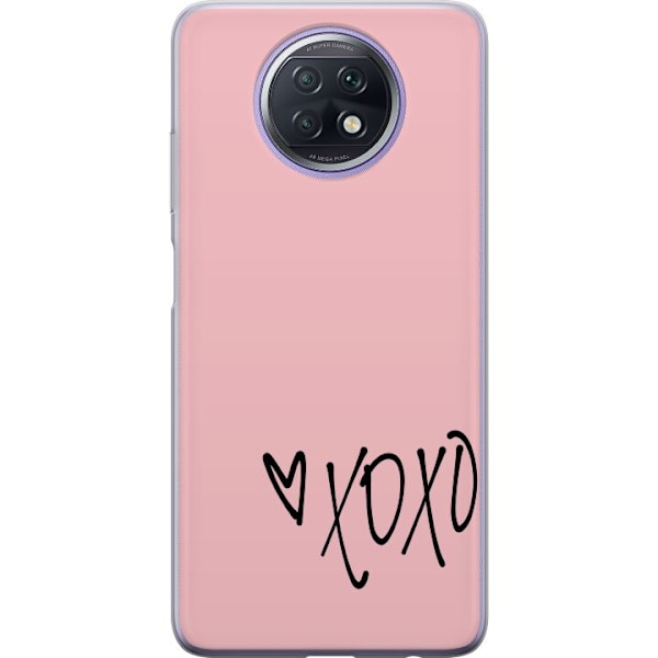 Xiaomi Redmi Note 9T Gennemsigtig cover XOXOXO