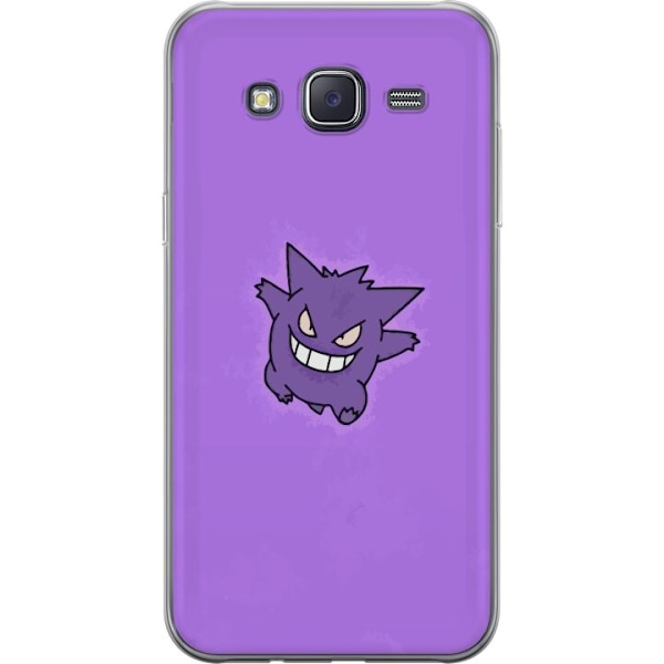 Samsung Galaxy J5 Genomskinligt Skal Gengar (Pokémon)