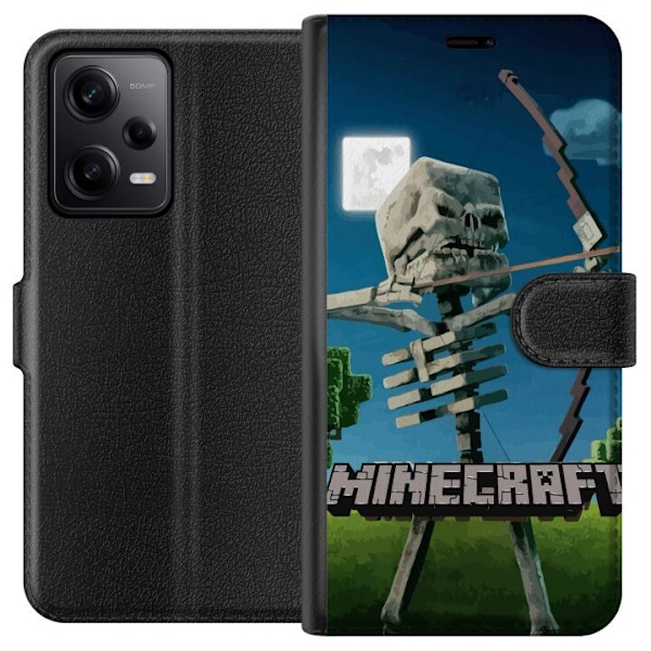 Xiaomi Redmi Note 12 Pro Plånboksfodral A Minecraft Movie