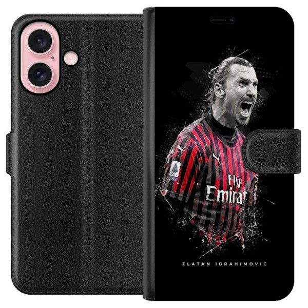 Apple iPhone 16 Tegnebogsetui Zlatan Ibrahimović