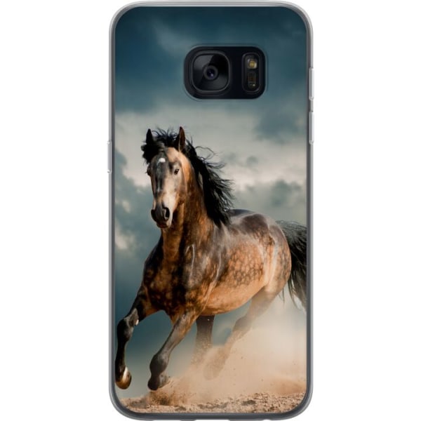 Samsung Galaxy S7 Deksel / Mobildeksel - Hest