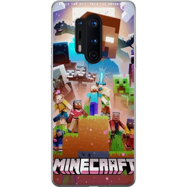 OnePlus 8 Pro Genomskinligt Skal Minecraft