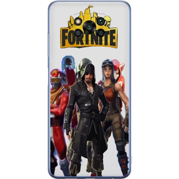 Xiaomi Poco X3 Pro Genomskinligt Skal Fortnite