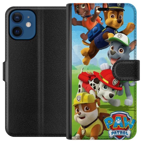 Kompatibelt Plånboksfodral till Apple iPhone 12 mini Paw Patrol