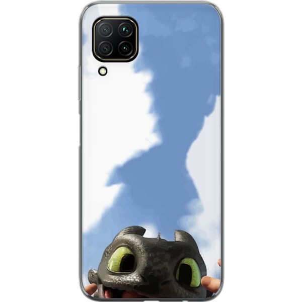Huawei P40 lite Genomskinligt Skal Draktränaren
