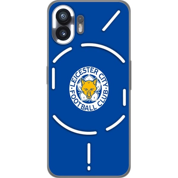 Nothing Phone (2) Gennemsigtig cover Leicester City