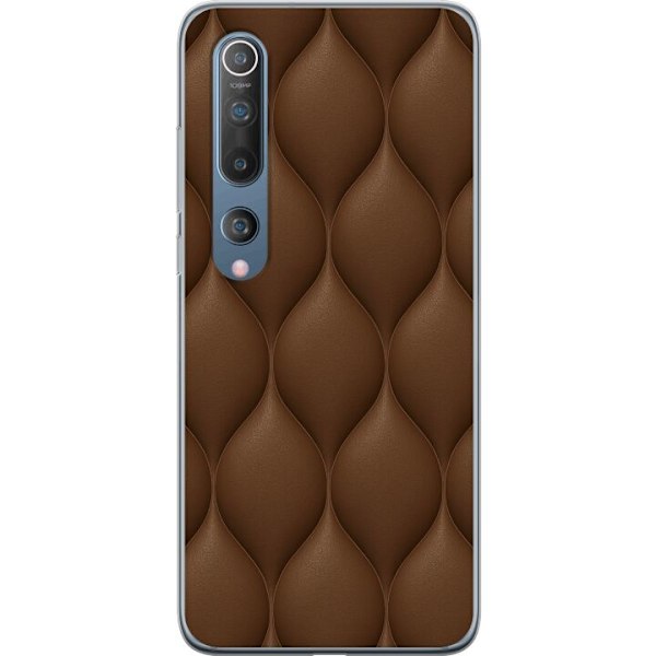 Xiaomi Mi 10 5G Genomskinligt Skal Cocoa Scales