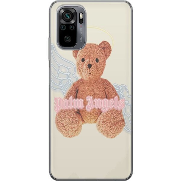 Xiaomi Redmi Note 10 Läpinäkyvä kuori Palm Angels Teddy