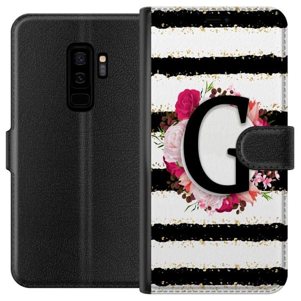 Kompatibel Tegnebogsetui til Samsung Galaxy S9+ Bogstaven G