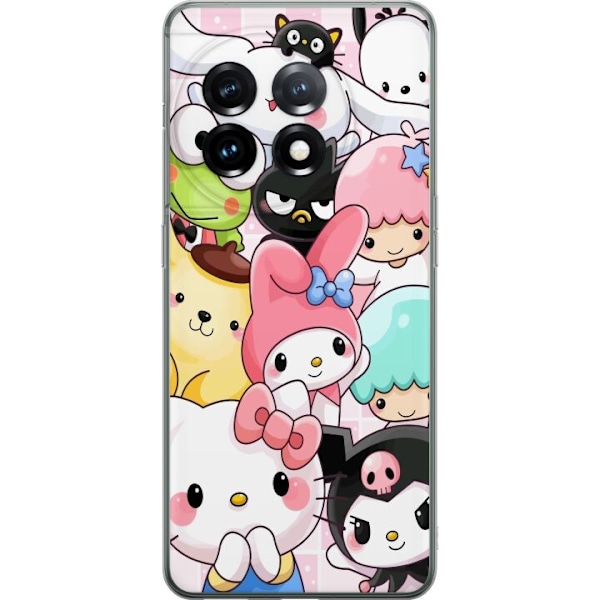 OnePlus 11 Läpinäkyvä kuori Kawaii Sanrio Crew