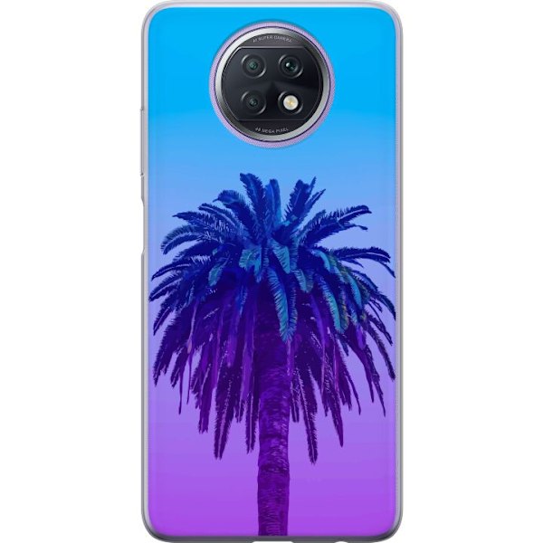 Xiaomi Redmi Note 9T Genomskinligt Skal Palm