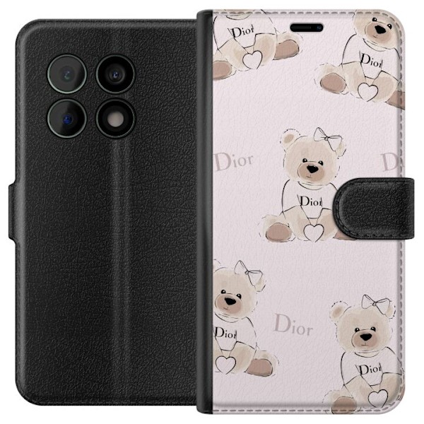 OnePlus 10 Pro Lommeboketui Teddy Dior Vibes - luksuriøs tedd