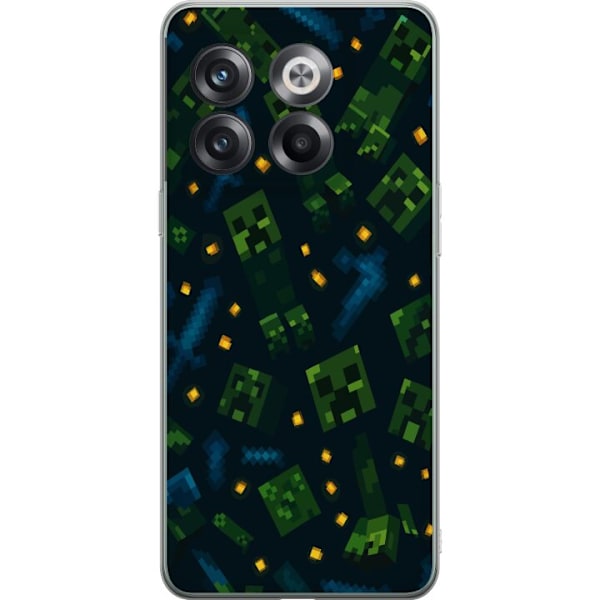 OnePlus 10T Genomskinligt Skal Minecraft Dungeons Mob