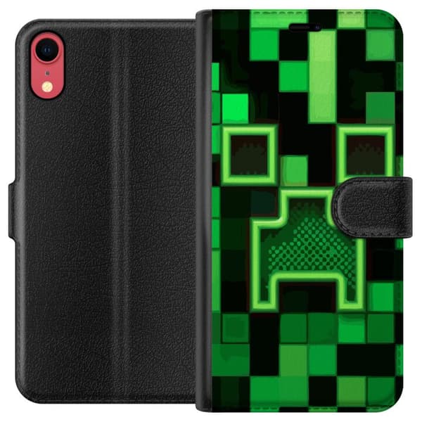 Kompatibelt Lommeboketui til Apple iPhone XR Minecraft