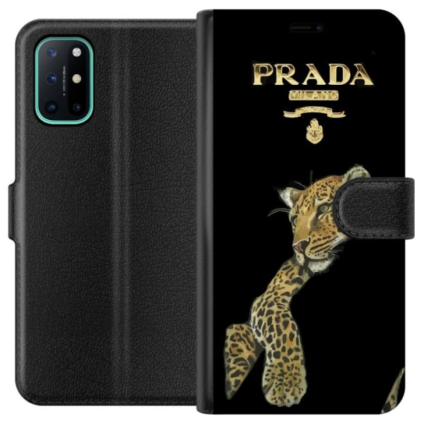 OnePlus 8T Lompakkokotelo Prada Leopard