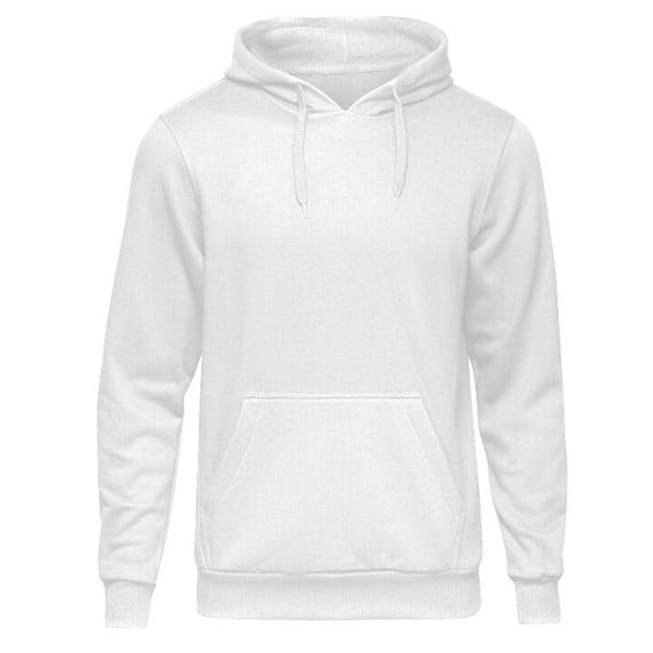 Hoodie för Vuxen | Bekväm Huvtröja Malmö – fotboll vit S