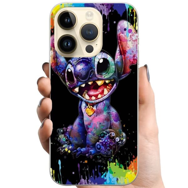 Kompatibelt Mobilskal till Apple iPhone 15 Pro Lilo and Stitch