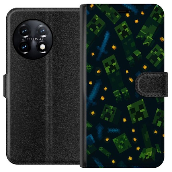 OnePlus 11 Tegnebogsetui Minecraft Dungeons Mob