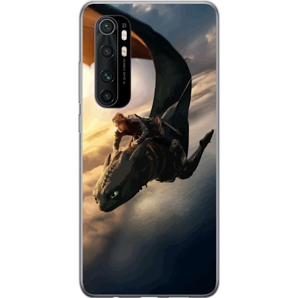Xiaomi Mi Note 10 Lite Läpinäkyvä kuori Loimuttajamestari