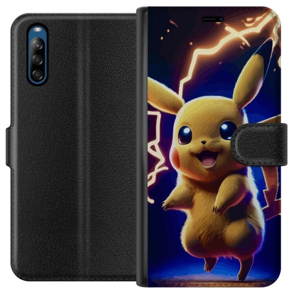 Sony Xperia L4 Lompakkokotelo Pikachu