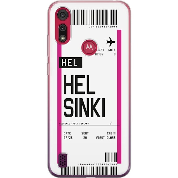 Motorola Moto E6s (2020) Gennemsigtig cover Helsingfors