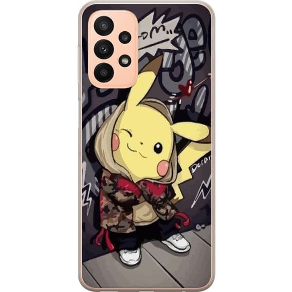 Kompatibelt Mobildeksel til Samsung Galaxy A23 Pokemon