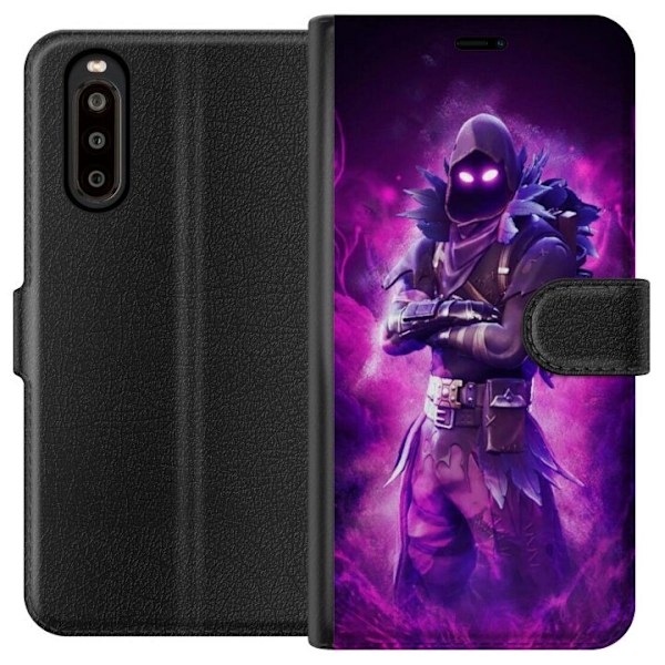 Sony Xperia 10 II Tegnebogsetui Fortnite Ravnen