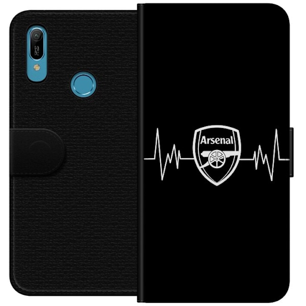 Huawei Y6 (2019) Lompakkokotelo Arsenal