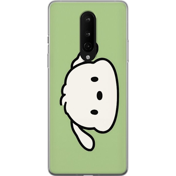 OnePlus 8 Gennemsigtig cover Snoopy Flip