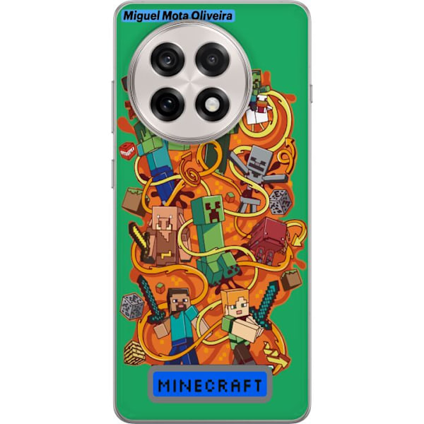 OnePlus 13R Gennemsigtig cover Minecraft
