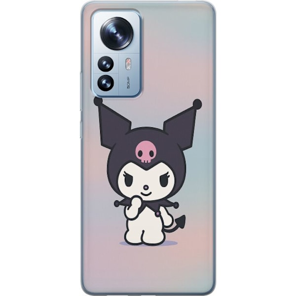 Xiaomi 12 Pro Gjennomsiktig deksel Kawaii Sanrio Kuromi