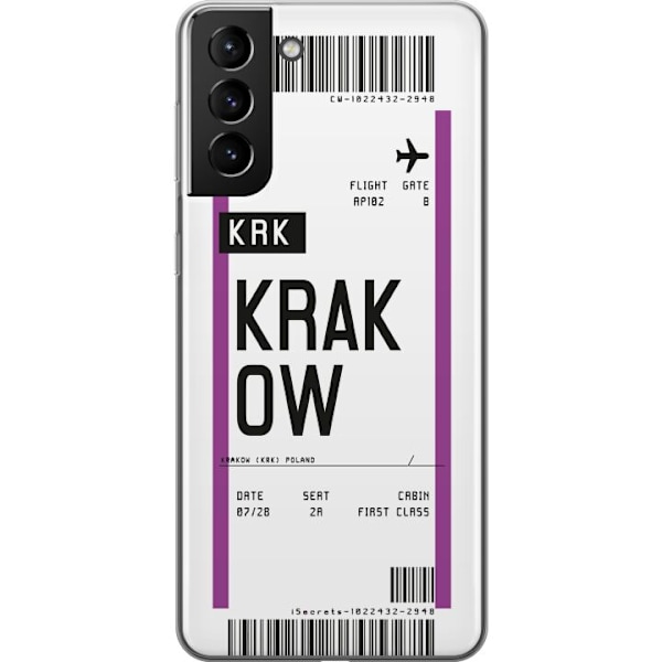 Samsung Galaxy S21+ 5G Gennemsigtig cover Krakow