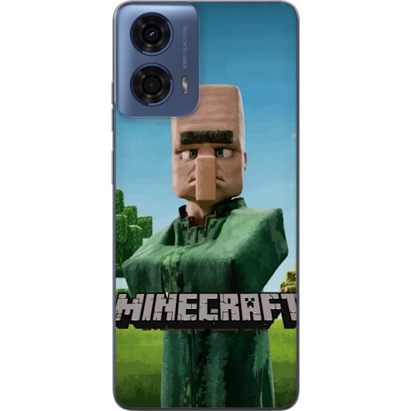 Motorola Moto G04 Läpinäkyvä kuori A Minecraft Movie