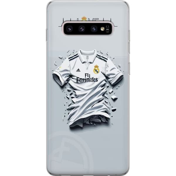 Kompatibelt Mobilskal till Samsung Galaxy S10+ Real Madrid