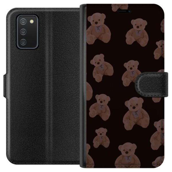 Samsung Galaxy A02s Lompakkokotelo Karhu useita karhuja