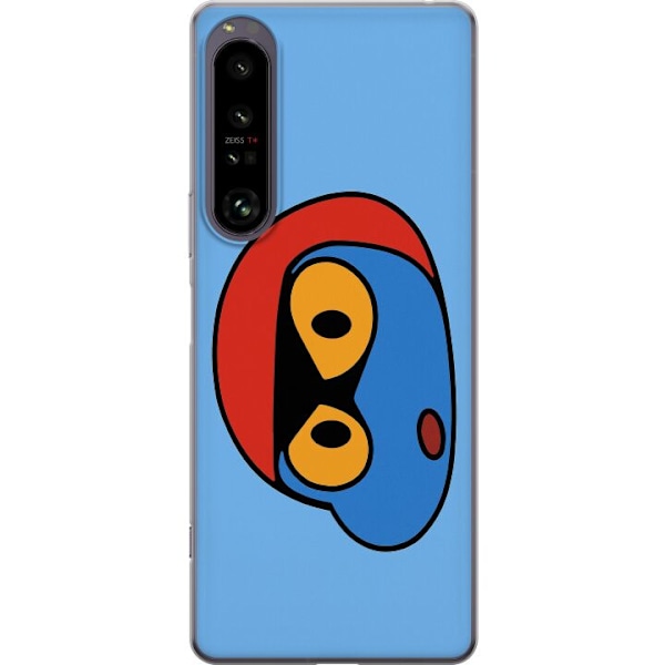 Sony Xperia 1 IV Gjennomsiktig deksel Bold Bot Head