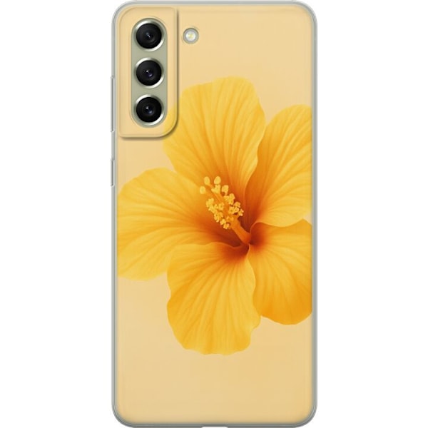 Samsung Galaxy S21 FE 5G Läpinäkyvä kuori Lemon Zing