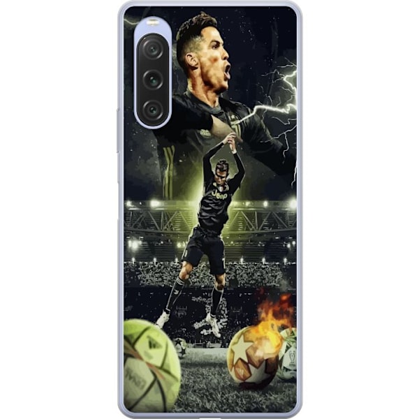 Sony Xperia 10 V Gennemsigtig cover Ronaldo